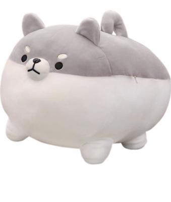 Dog Plush Gray